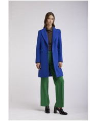 CafèNoir Cappotto monopetto Azzurro - Glamour Calzature