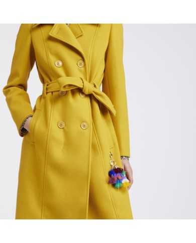CafèNoir Cappotto trench Giallo - Glamour Calzature CafèNoir Cappotto trench Giallo - Glamour Calzature