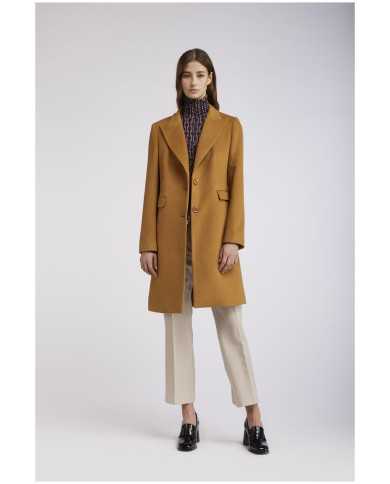 CafèNoir Cappotto monopetto Cuoio - Glamour Calzature CafèNoir Cappotto monopetto Cuoio - Glamour Calzature