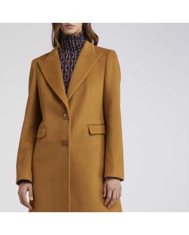 CafèNoir Cappotto monopetto Cuoio - Glamour Calzature CafèNoir Cappotto monopetto Cuoio - Glamour Calzature