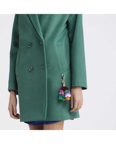 CafèNoir Cappotto monopetto Verde - Glamour Calzature CafèNoir Cappotto monopetto Verde - Glamour Calzature
