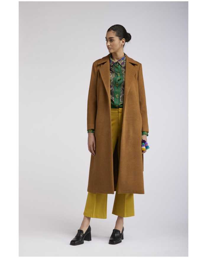 CafèNoir Cappotto trench Cuoio - Glamour Calzature