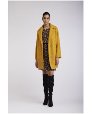 CafèNoir Cappotti doppiopetto Giallo - Glamour Calzature
