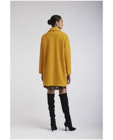 CafèNoir Cappotti doppiopetto Giallo - Glamour Calzature CafèNoir Cappotti doppiopetto Giallo - Glamour Calzature