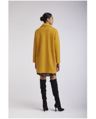 CafèNoir Cappotti doppiopetto Giallo - Glamour Calzature