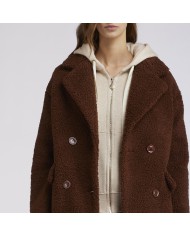 CafèNoir Cappotto doppiopetto corto T.Moro - Glamour Calzature