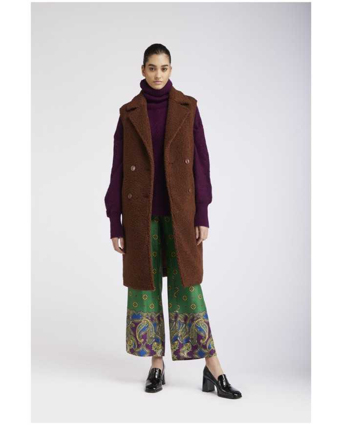 CafèNoir Cappotto gilet doppiopetto T.Moro - Glamour Calzature