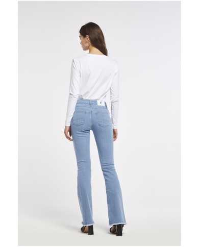 CafèNoir Pantalone Azzurro - Glamour Calzature