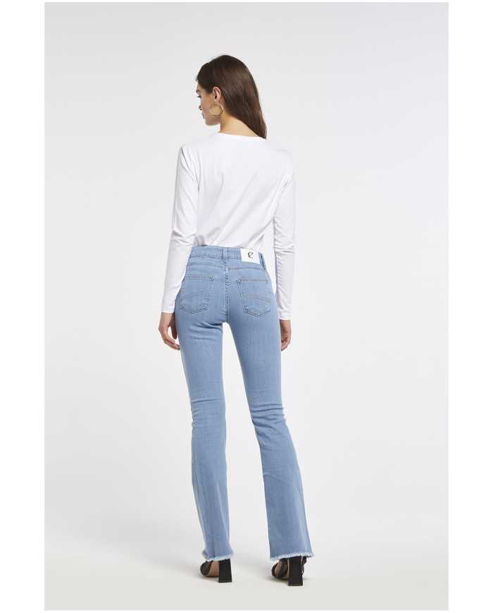 CafèNoir Pantalone Azzurro - Glamour Calzature