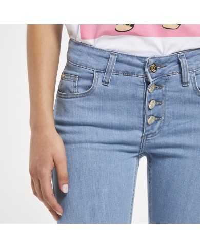 CafèNoir Pantalone Azzurro - Glamour Calzature