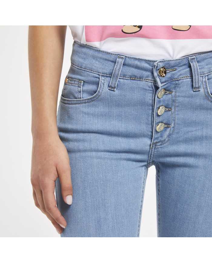 CafèNoir Pantalone Azzurro - Glamour Calzature