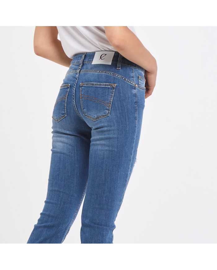 CafèNoir Pantalone Blu - Glamour Calzature