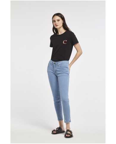 CafèNoir Pantalone Azzurro - Glamour Calzature