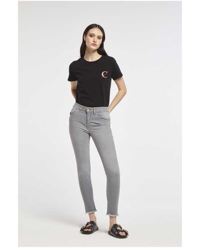 CafèNoir Pantalone Grigio - Glamour Calzature