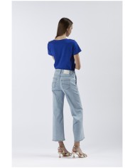 CafèNoir Pantalone Azzurro - Glamour Calzature