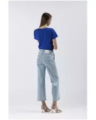 CafèNoir Pantalone Azzurro - Glamour Calzature