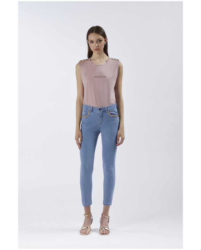 CafèNoir Pantalone Blu - Glamour Calzature