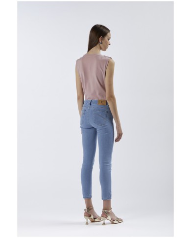 CafèNoir Pantalone Blu - Glamour Calzature CafèNoir Pantalone Blu - Glamour Calzature
