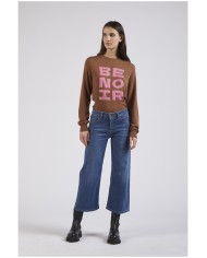 CafèNoir Jeans capri zampa Azzurro - Glamour Calzature