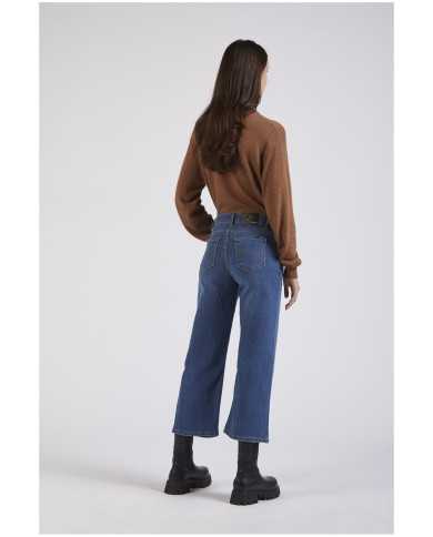 CafèNoir Jeans capri zampa Azzurro - Glamour Calzature CafèNoir Jeans capri zampa Azzurro - Glamour Calzature