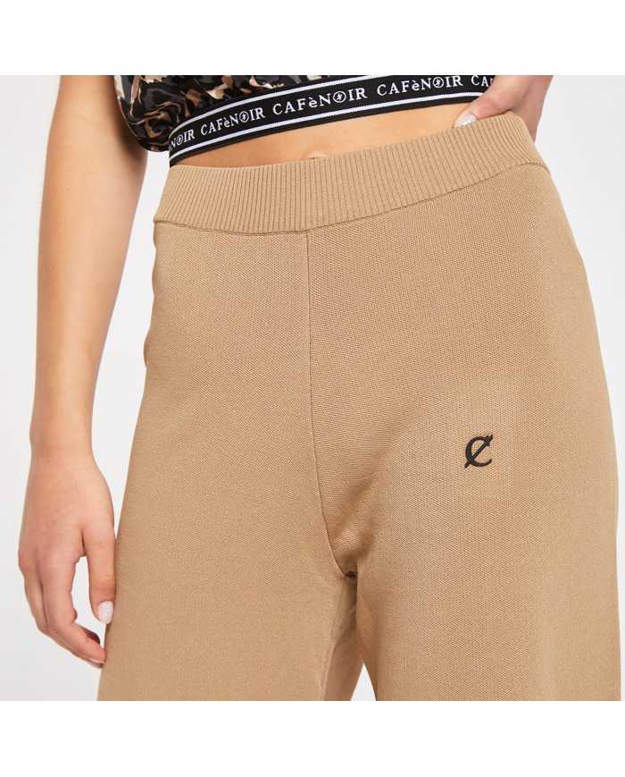 CafèNoir Pantalone donna Beige - Glamour Calzature
