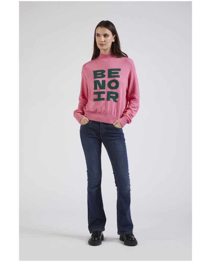 CafèNoir Maglioncino collo lupetto Rosa - Glamour Calzature