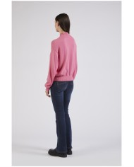 CafèNoir Maglioncino collo lupetto Rosa - Glamour Calzature