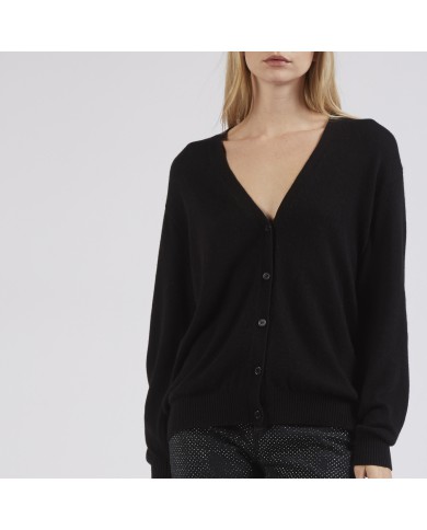 CafèNoir Cardigan Nero - Glamour Calzature CafèNoir Cardigan Nero - Glamour Calzature