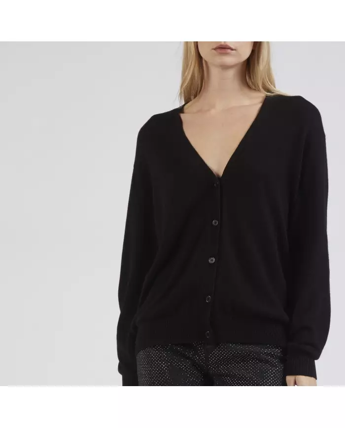 CafèNoir Cardigan Nero - Glamour Calzature