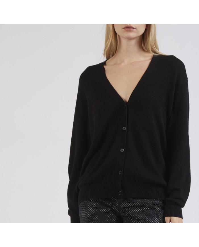 CafèNoir Cardigan Nero - Glamour Calzature