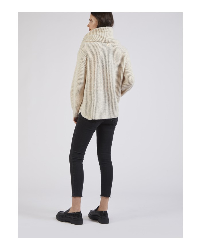 CafèNoir Maglione Avorio - Glamour Calzature