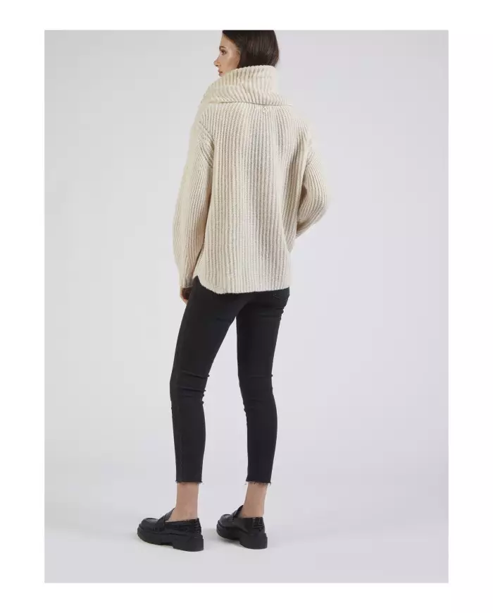 CafèNoir Maglione Avorio - Glamour Calzature