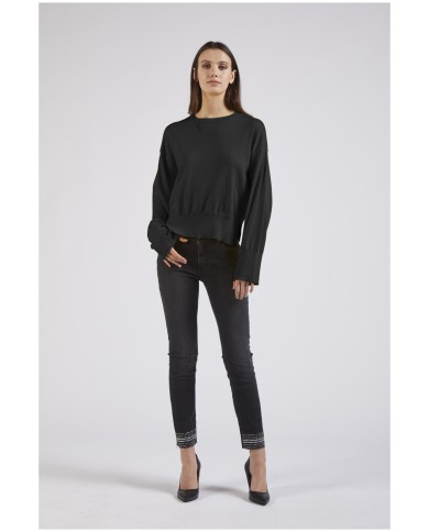 CafèNoir Maglia Nero - Glamour Calzature CafèNoir Maglia Nero - Glamour Calzature