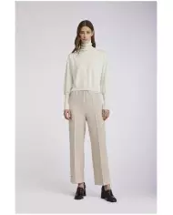 CafèNoir Maglia collo alto Avorio - Glamour Calzature