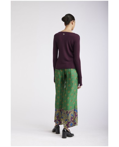 CafèNoir Maglia Viola - Glamour Calzature CafèNoir Maglia Viola - Glamour Calzature