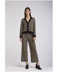 CafèNoir Cardigan rombi Beige - Glamour Calzature CafèNoir Cardigan rombi Beige - Glamour Calzature