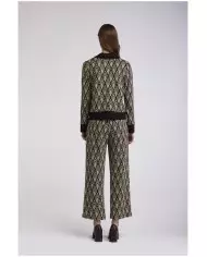 CafèNoir Cardigan rombi Beige - Glamour Calzature