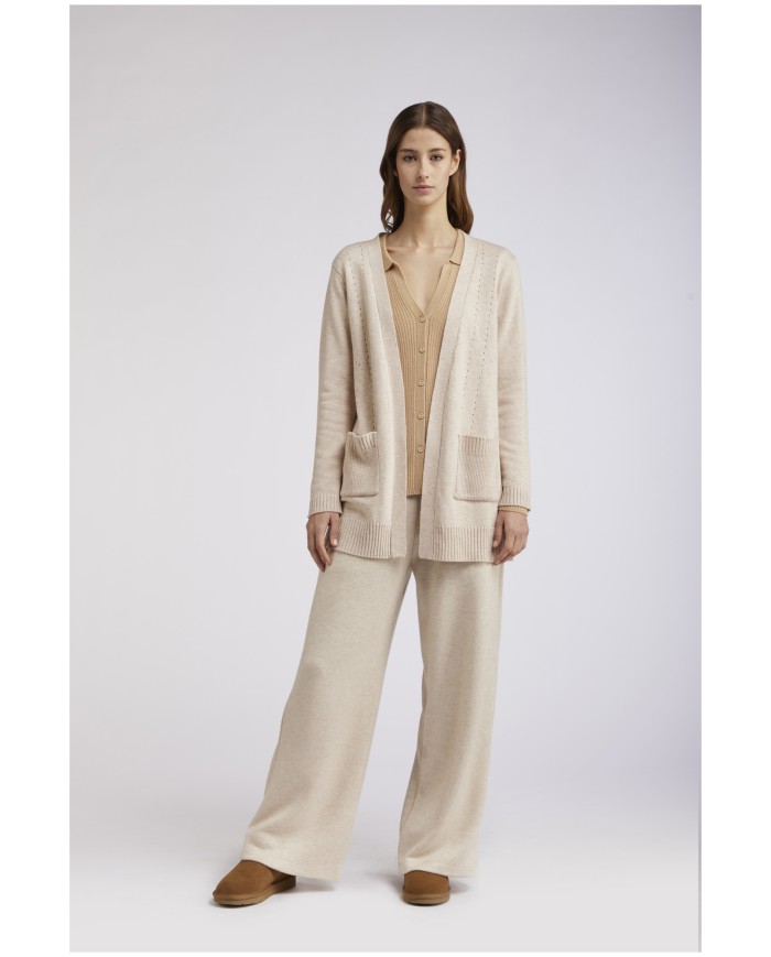 CafèNoir Cardigan Beige - Glamour Calzature