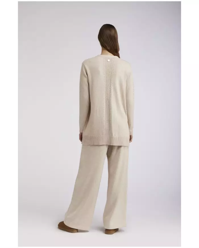 CafèNoir Cardigan Beige - Glamour Calzature