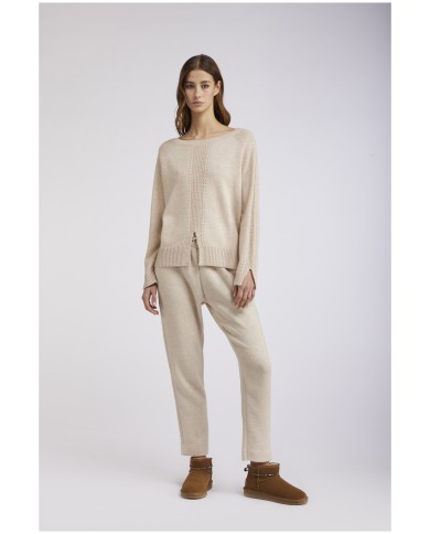 CafèNoir Maglia scollo barca Beige - Glamour Calzature CafèNoir Maglia scollo barca Beige - Glamour Calzature