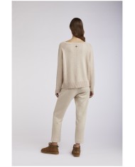CafèNoir Maglia scollo barca Beige - Glamour Calzature CafèNoir Maglia scollo barca Beige - Glamour Calzature