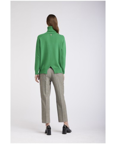 CafèNoir Maglia collo alto Verde - Glamour Calzature CafèNoir Maglia collo alto Verde - Glamour Calzature