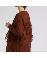 CafèNoir Cardigan con frange T.Moro - Glamour Calzature