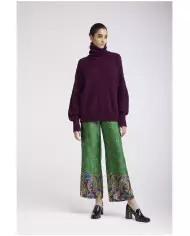 CafèNoir Maglione collo alto Viola - Glamour Calzature