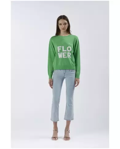 CafèNoir Maglia Girocollo Verde - Glamour Calzature