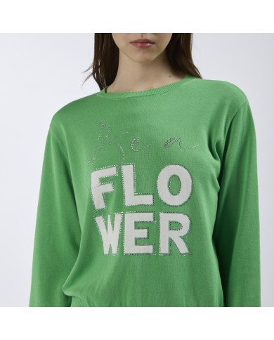 CafèNoir Maglia Girocollo Verde - Glamour Calzature CafèNoir Maglia Girocollo Verde - Glamour Calzature