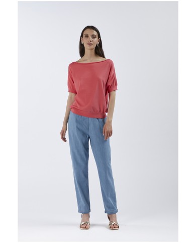 CafèNoir Maglia Corallo - Glamour Calzature CafèNoir Maglia Corallo - Glamour Calzature