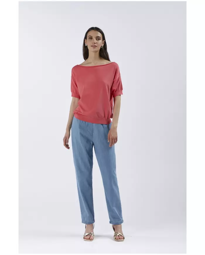 CafèNoir Maglia Corallo - Glamour Calzature