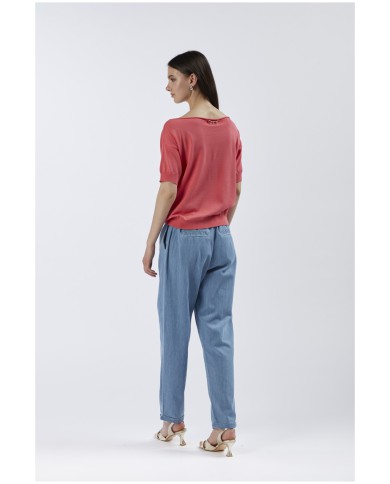 CafèNoir Maglia Corallo - Glamour Calzature CafèNoir Maglia Corallo - Glamour Calzature