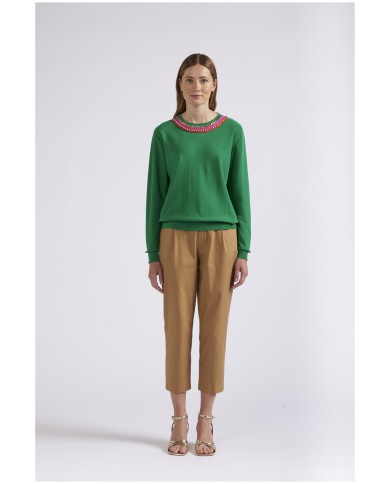 CafèNoir Maglia Verde - Glamour Calzature CafèNoir Maglia Verde - Glamour Calzature